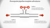 Attractive PowerPoint Pipeline Template For Presentation