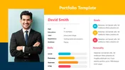 Striking Portfolio PowerPoint And Google Slides Template