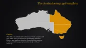 Get Australia Map PowerPoint Template and Google Slides