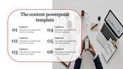 Content PowerPoint Template for Clear Communication