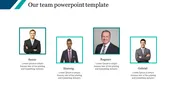 A Four Node Team Work PowerPoint Presentation Template