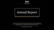 Annual Report Presentation And Google Slides Themes