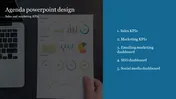 Dynamic Sales & Marketing Agenda PowerPoint Template