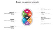 Creative Puzzle PowerPoint Template for Interactive Slides