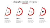 Use Infographic Template PowerPoint With Four Nodes