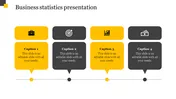 Incredible Business Statistics Presentation Template