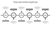 Project Plan Timeline Template PPT for Structured Projects