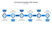 Magnificent PowerPoint Timeline Slide Design-6 Node