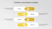 Editable Timeline In PowerPoint Examples Presentation