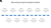 Enrich your Microsoft PowerPoint Templates Timeline