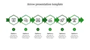 The Best Arrow Presentation Template PowerPoint Slides