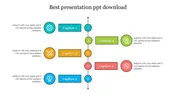 Best presentation ppt download With Five Nodes