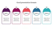 Amazing Good Presentation Formats Slide Template Design