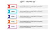 Our Everlasting Free Agenda Template PPT Presentation