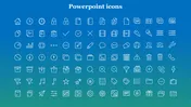 Amazing PowerPoint Icons Slide Template Presentation