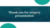 Creative Thank You For Surgery Presentation Template