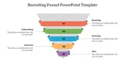 Amazing Recruiting Funnel PowerPoint Template Design