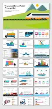 Elegant Transport PowerPoint And Google Slides Themes