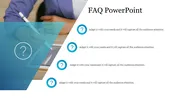 Editable FAQ Template Slide PPT Presentation PowerPoint