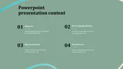 Try Our Content PowerPoint Presentation Template Design