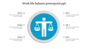 Attractive Work-Life Balance PowerPoint PPT Slide Themes