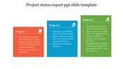 Project Status Report PPT Template and Google Slides