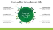 Effective Green And Low Carbon Template Slide