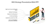 Six Node SEO Strategy Presentation Slide PPT