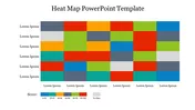 Eye-Catching Colorful Heat Map PowerPoint Template