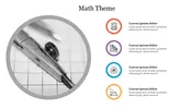 Fantastic Four Node Math Theme PowerPoint presentation