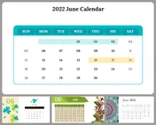 2022 June PowerPoint Backgrounds and Google Slides Templates