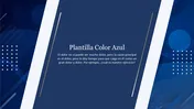 Efectiva Plantilla Color Azul Plantilla de PowerPoint