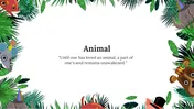 Animal Background PowerPoint and Google Slides Themes