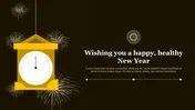 Creative PowerPoint Presentation For New Year Slide