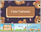 Cute Cartoon PowerPoint Background and Google Slides Themes