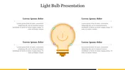 Creative Light Bulb Presentation PowerPoint Template