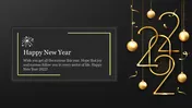 New Year PowerPoint Template 2022 and Google Slides