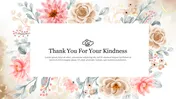 Elegant Thank You Slide Background Presentation Slide