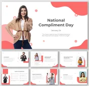 Attractive National Compliment Day PPT And Google Slides