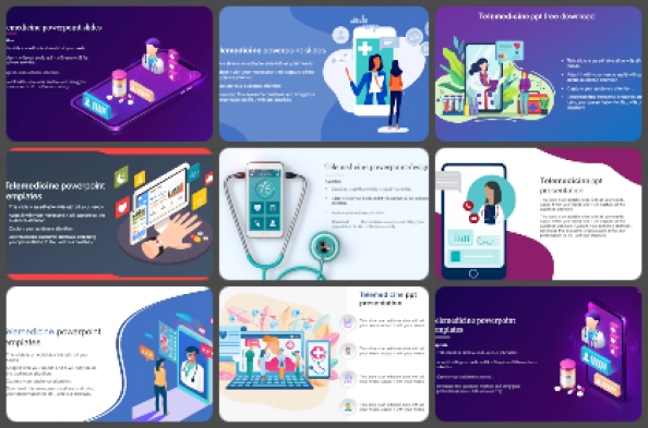 Telemedicine Powerpoint Templates