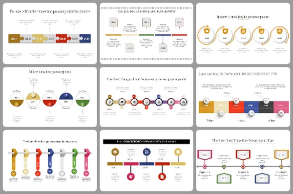 Timeline Powerpoint Templates