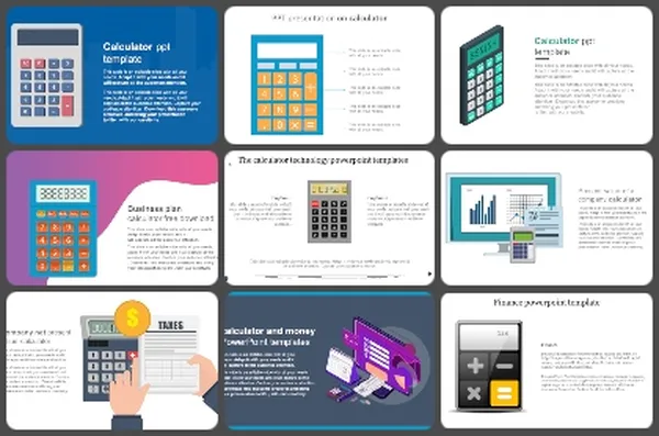 Calculator Powerpoint Templates