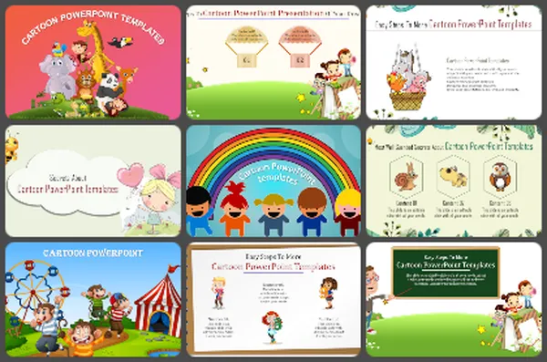 Cartoon Powerpoint Templates