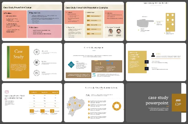 Case Study Powerpoint Templates