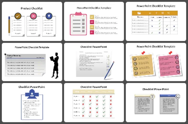 Checklist Powerpoint Templates