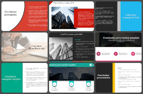 Conclusion Powerpoint Templates