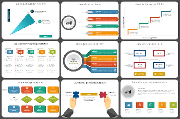 Gap analysis Powerpoint Templates