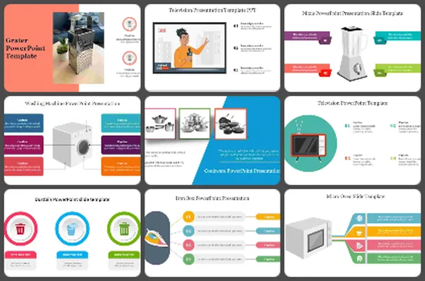 Home Appliances Powerpoint Templates