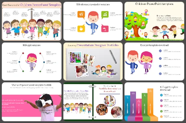 Kids Powerpoint Templates