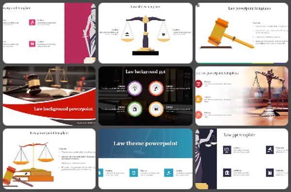 Law Powerpoint Templates